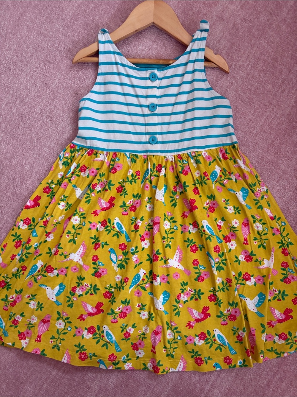 Mix pattern dress